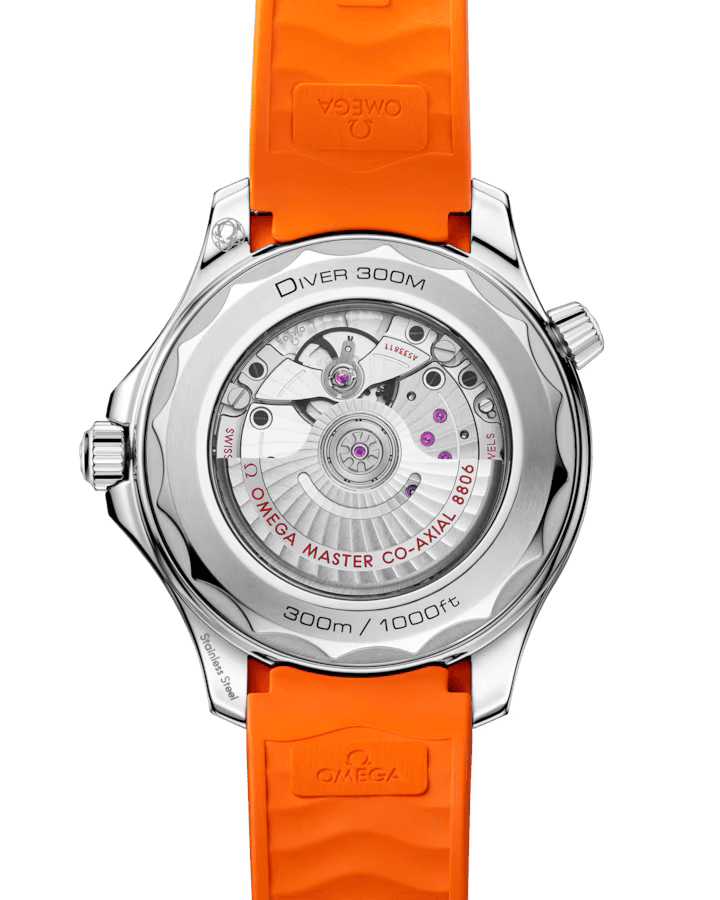 Omega Seamaster Diver 300M 42 mm, steel on rubber strap 210.32 Omega Seamaster Diver 300M 42 mm, steel on rubber strap 210.32