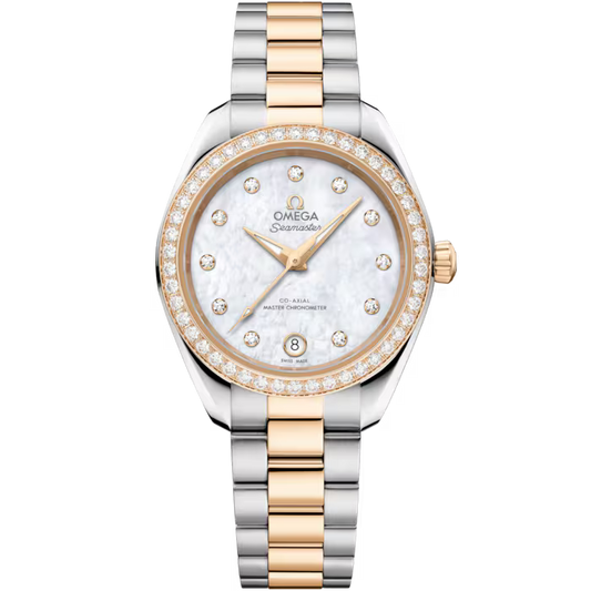 Omega Seamaster Aqua Terra 150M 30 mm, steel - Moonshine™ gold on steel 220.25.30.20.55.001