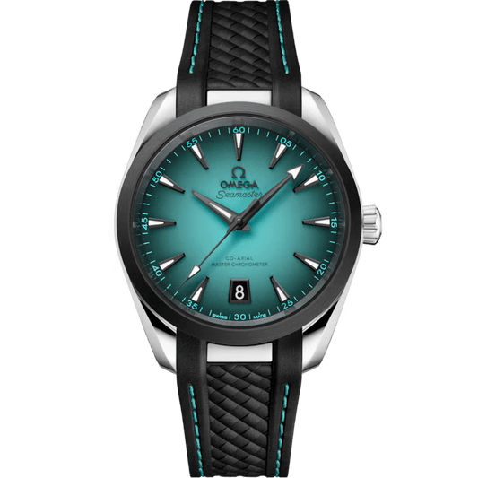 Omeg Seamaster Aqua Terra 150M 38 mm, steel on rubber strap  220.32.38.20.03.001