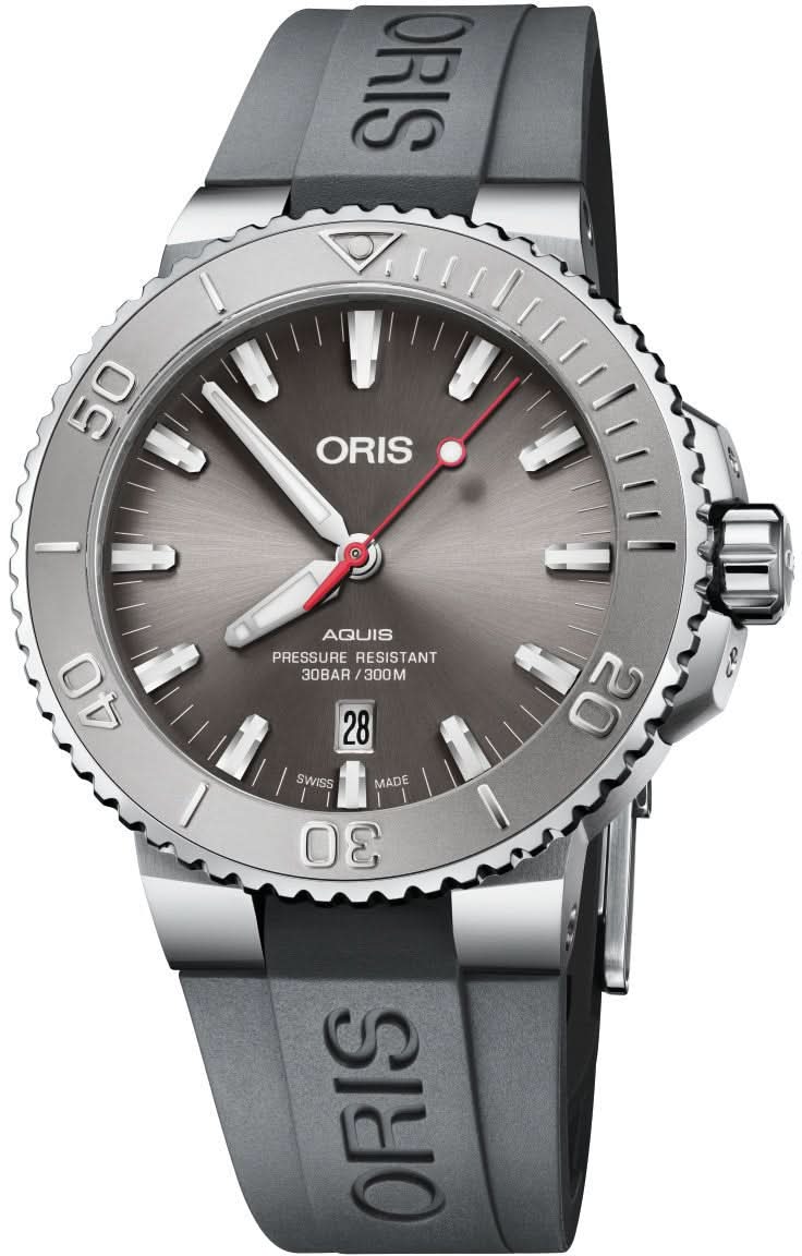 Oris Aquis Date Relief Automatic Watch 01 733 7730 4153-07 4 24 63EB