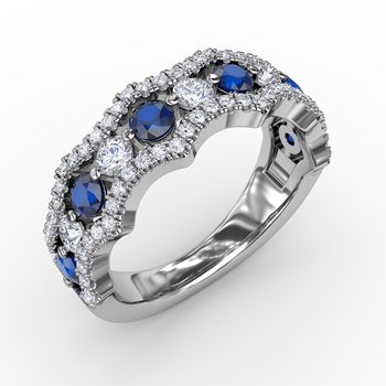 Colored Stone Rings  -  Women'