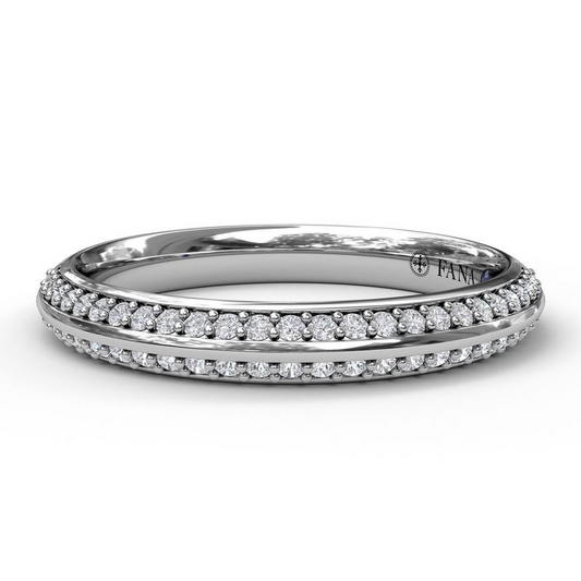 Diamond Wedding Bands  -  Women'