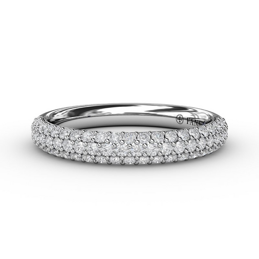 Diamond Wedding Bands  -  Women'