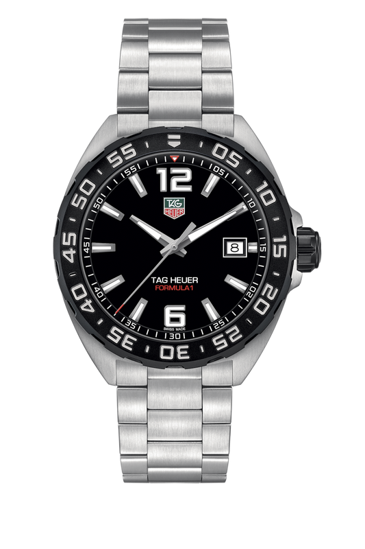 Tag Heuer Formula 1 Date Quartz Steel Watch WAZ1110.BA0875