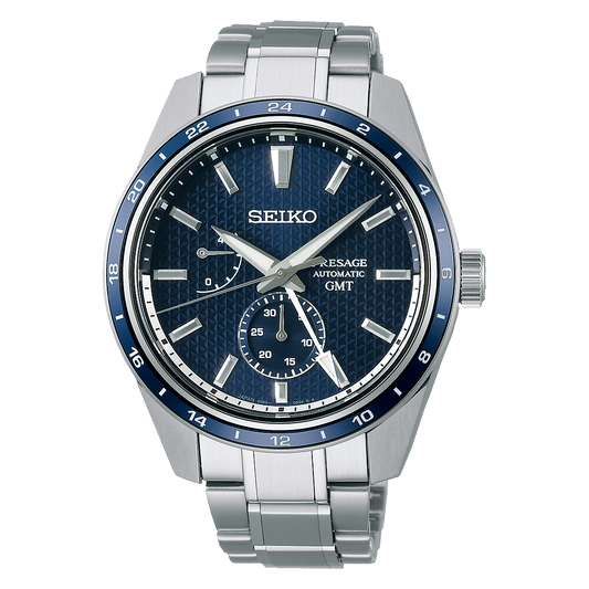 Seiko Presage Sharp Edged Series GMT Limited Edition Watch SPB303