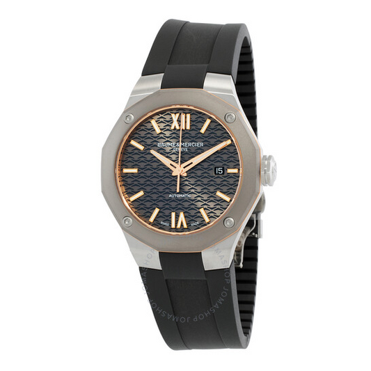 Baume & Mercier Riviera Automatic Watch, Steel Titanium 10660