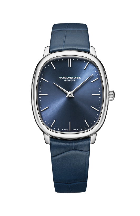 Raymond Weil toccata Heritage 33 x 38 mm, blue dial 2280-STC-50001