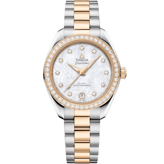 Omega Seamaster Aqua Terra 150M 30 mm, steel - Moonshine™ gold on steel 220.25.30.20.55.001