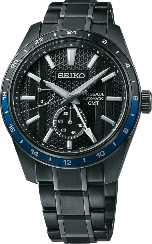 Seiko Presage Sharp Edged Series Zero Halliburton Limited Edition Watch SPB271