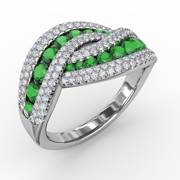 Colored Stone Rings  -  Women'