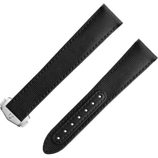Omega Two-piece strap Speedmaster Moonwatch black fabric Strap 032CWZ014117w