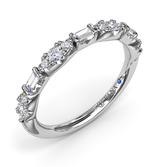 Diamond Wedding Bands  -  Women'
