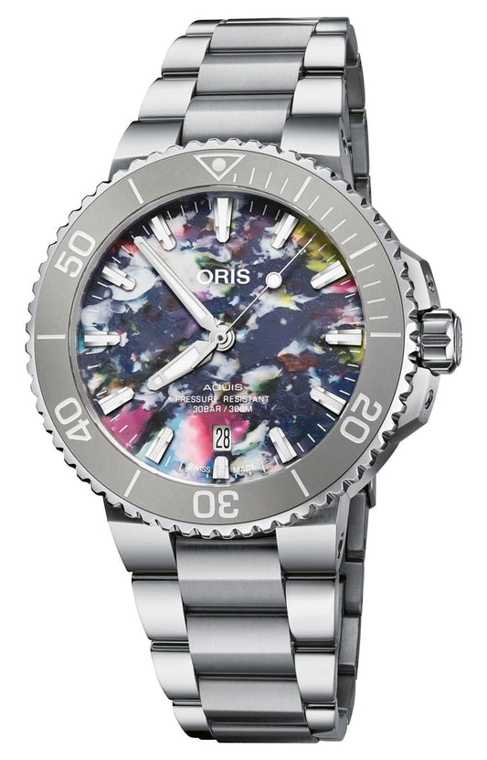Oris Aquis Date Automatic Watch 01 733 7766 4150-Set