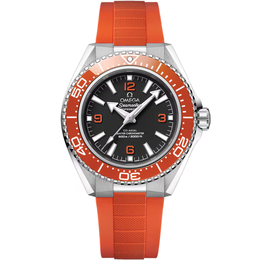 Omega Seamaster Planet Ocean 600M 42 mm, steel on rubber strap 217.32.42.21.01.004