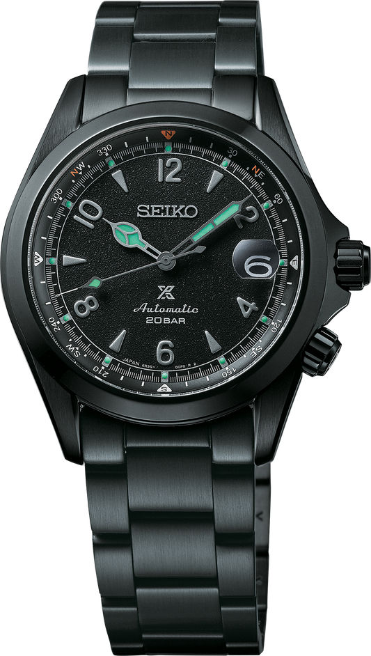 Seiko Prospex Alpinist Black Series Limited Edition Watch SPB337