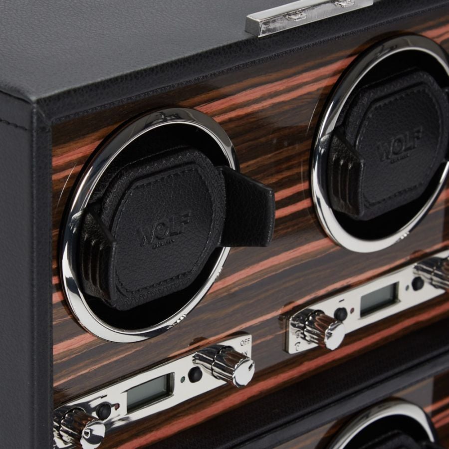 Wolf Roadster 4 Piece Watch Winder 459156