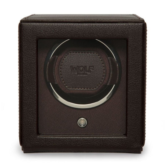 Wolf Cub Single Watch Winder with Cover 461106