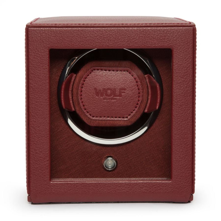 Wolf Cub Single Watch Winder with Cover 461126