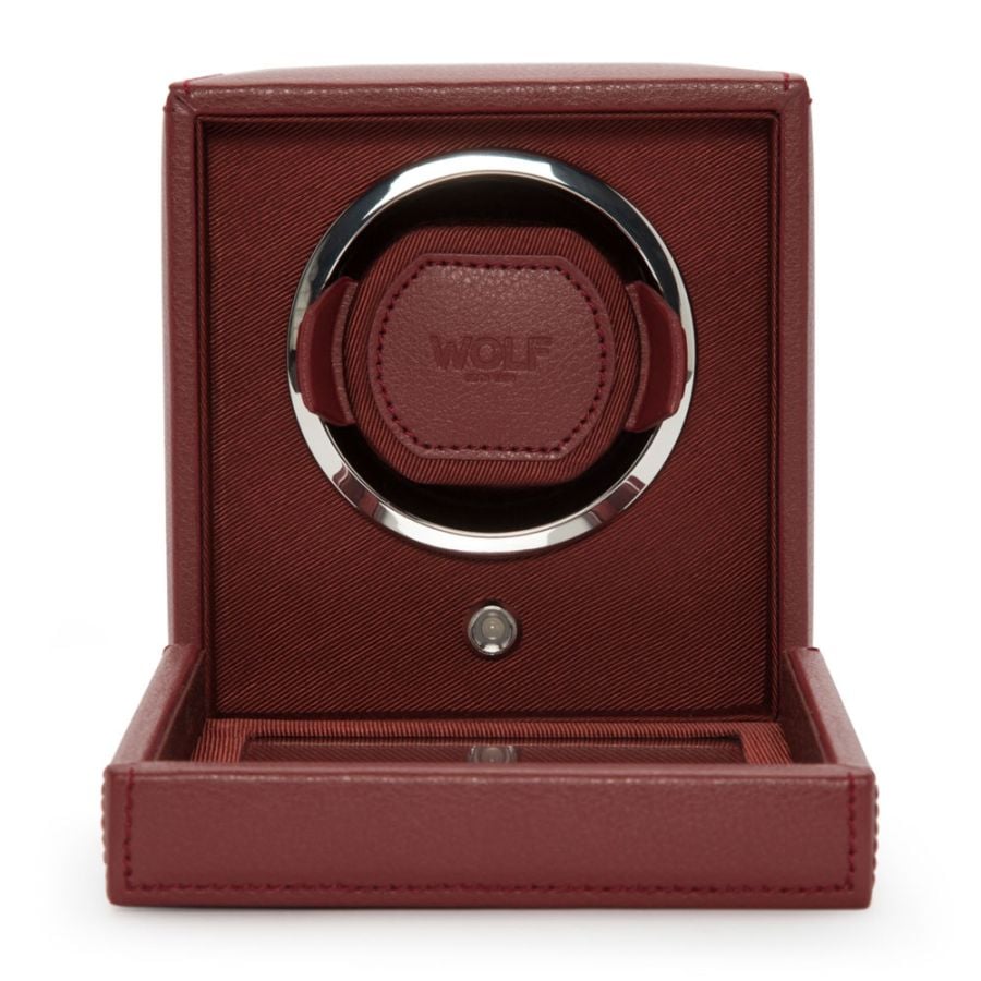 Wolf Cub Single Watch Winder with Cover 461126