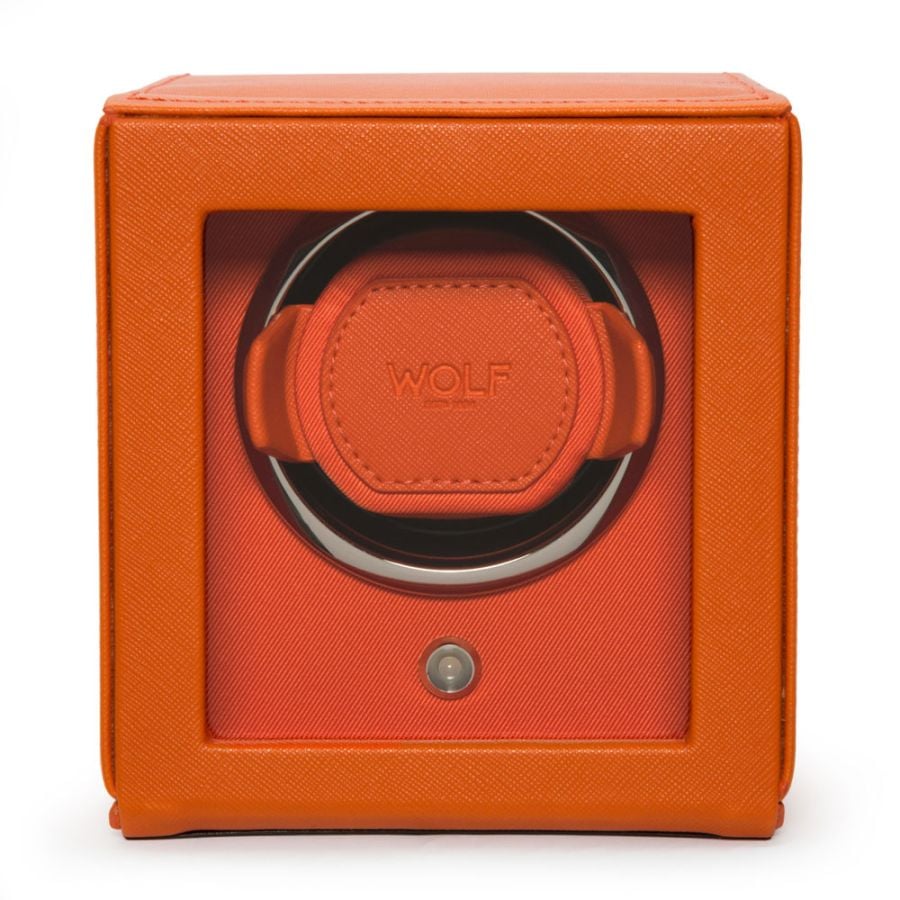 Wolf Cub Single Watch Winder with Cover 461139