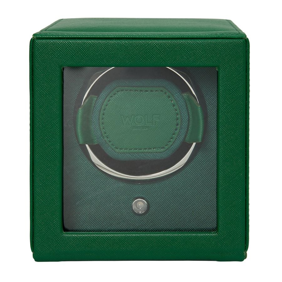 Wolf Cub Single Watch Winder with Cover 461143