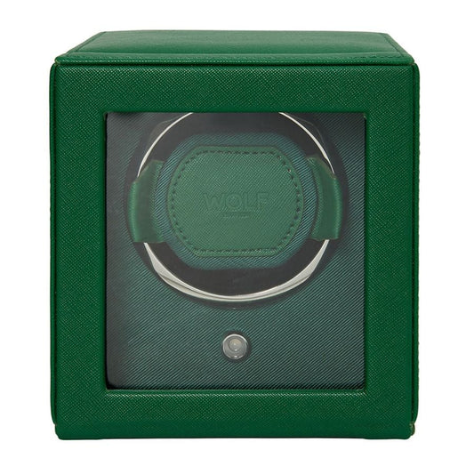 Wolf Cub Single Watch Winder with Cover 461143