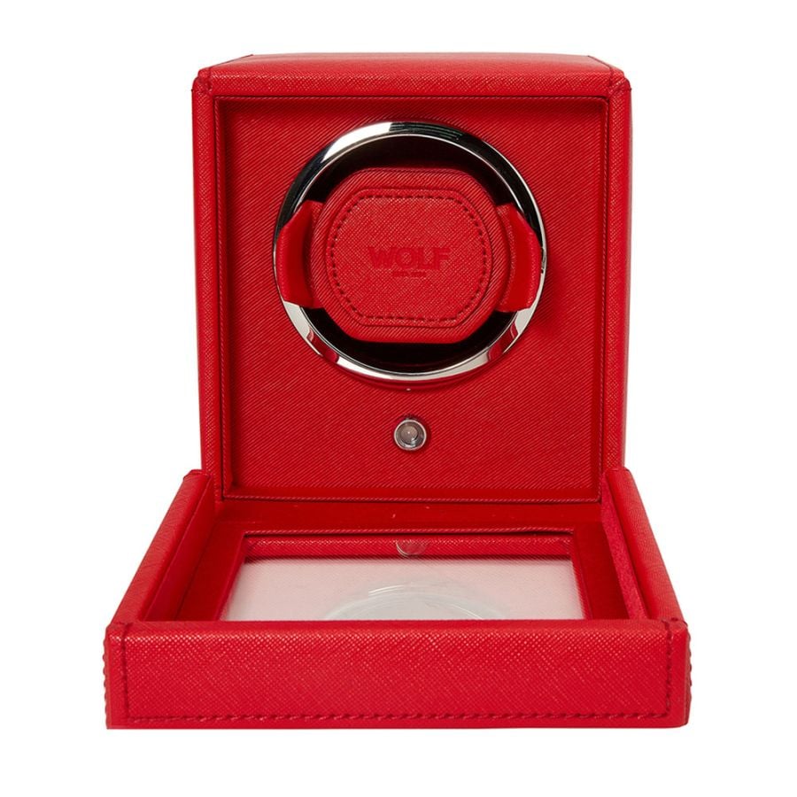Wolf Cub Single Watch Winder with Cover 461172