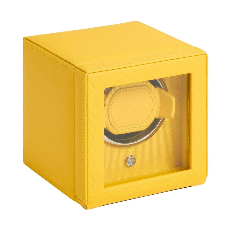 Wolf Cub Single Watch Winder with Cover 461192