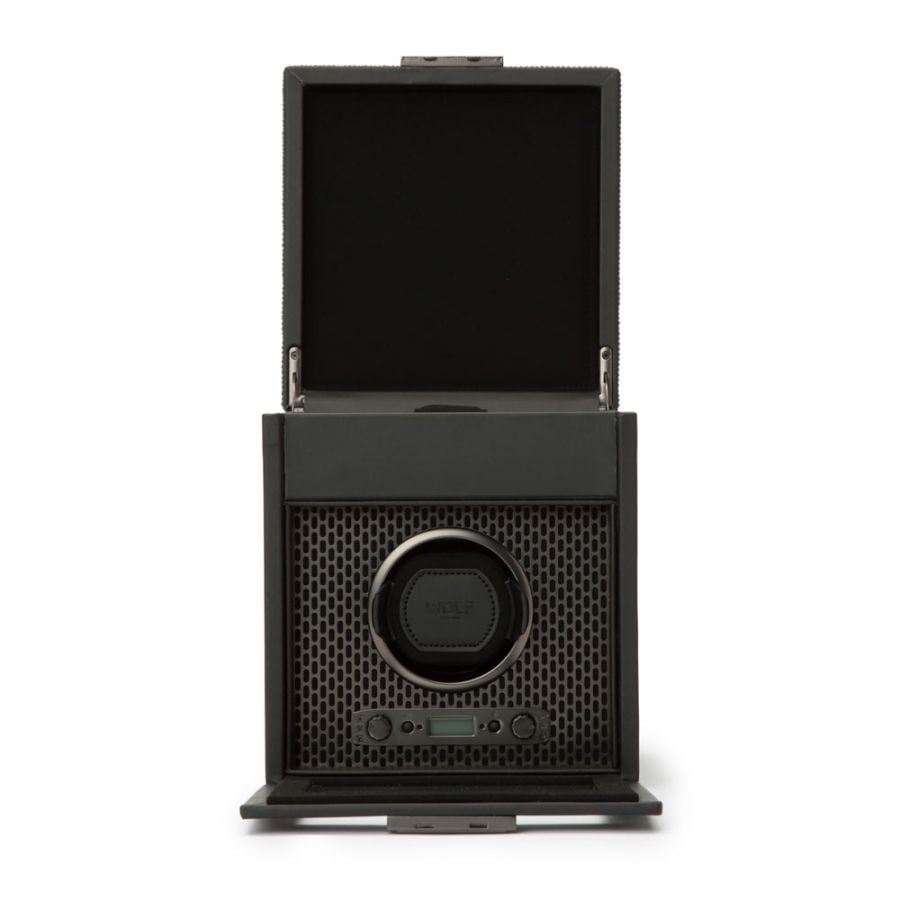 Wolf Axis Single Watch Winder With Storage 469203