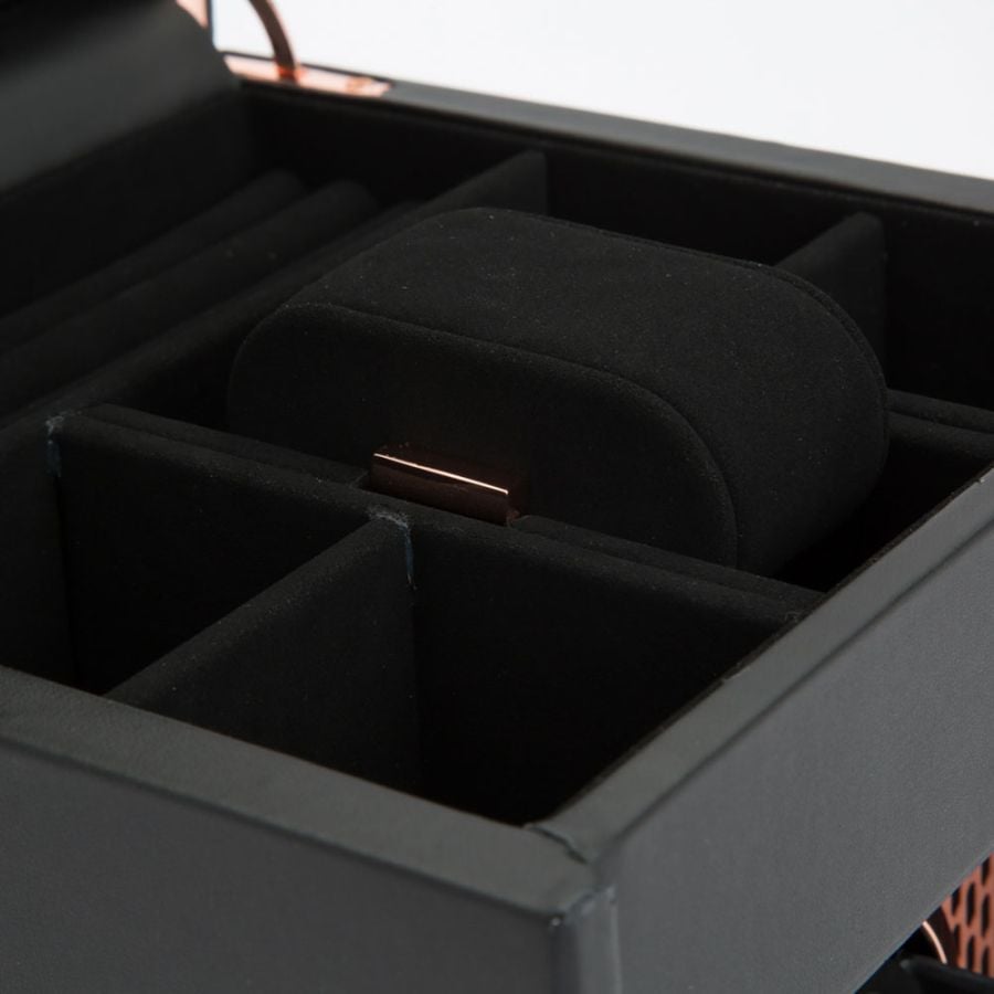 Wolf Axis Single Watch Winder With Storage 469216